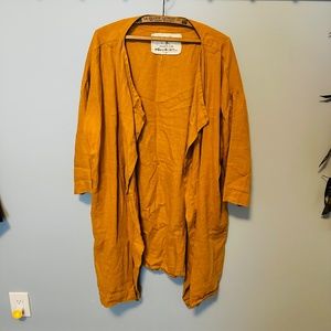 Not Perfect Linen - Amsterdam Linen Robe Coat - M/L